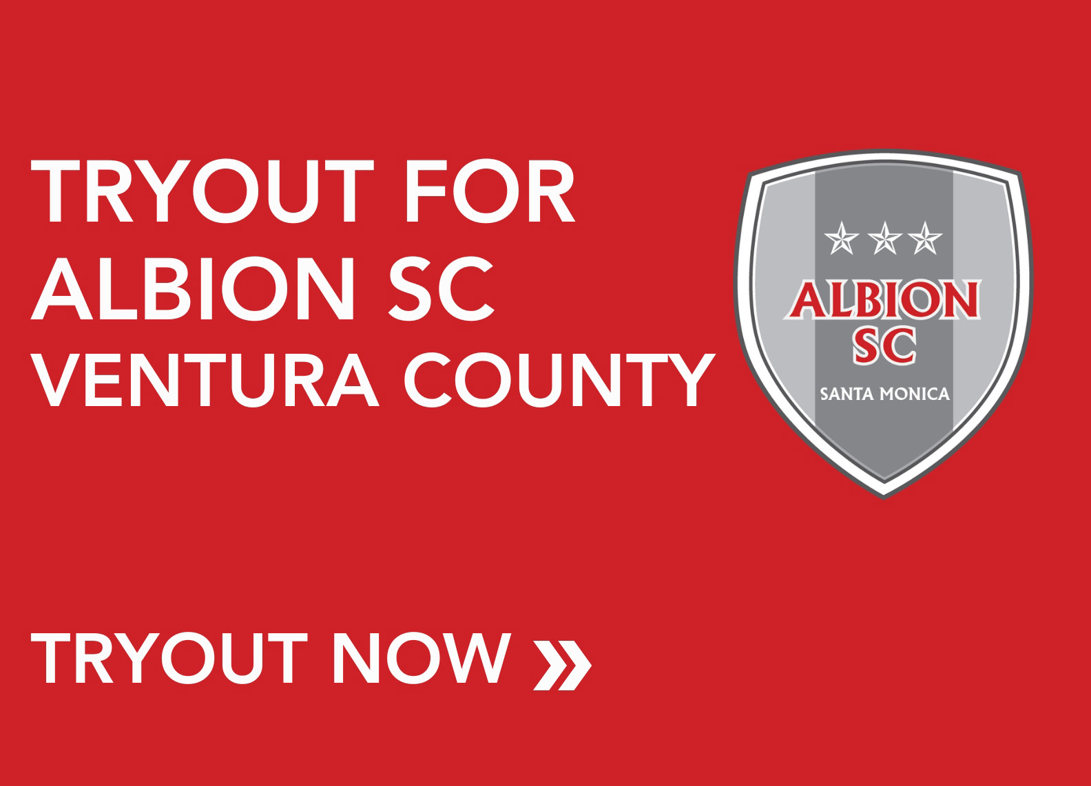 Tryout for ALBION Ventura Conuty